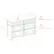 Alt View 40. Walker Edison - Modern Farmhouse TV Stand for Most TVs Up to 64" - Solid White.