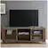 Alt View 12. Walker Edison - Industrial TV Stand for Most TVs up to 78" - Dark Concrete/Oak.