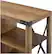 Alt View 11. Walker Edison - Farmhouse Open Storage Metal X-Frame Fireplace TV Stand for Most TVs up to 65" - Rustic Oak.