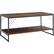 Left. Walker Edison - Industrial Metal Accent Coffee Table.