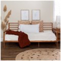 Alt View Zoom 14. Walker Edison - Mid-Century Modern 42" Twin-Size Spindle Bed - Caramel.