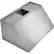 Alt View 12. KitchenAid - 36" Externally Vented Range Hood - Stainless steel.