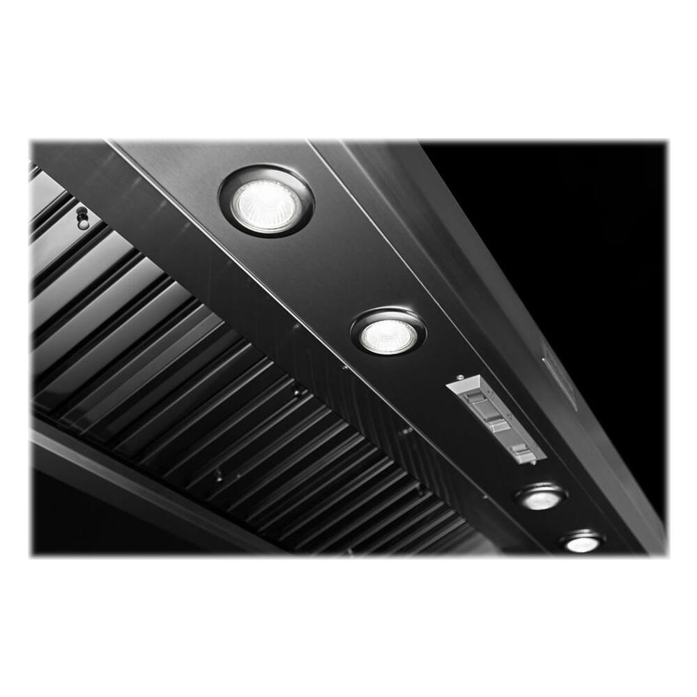 Alt View 12. KitchenAid - 48" Externally Vented Range Hood - Stainless steel.