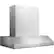Angle. KitchenAid - 36" Externally Vented Range Hood - Stainless steel.
