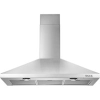 Whirlpool - Gold 36" Convertible Range Hood - Stainless steel - Front_Zoom