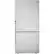 Front. Bertazzoni - 17.1 Cu. Ft. Bottom-Freezer Refrigerator - Stainless Steel.