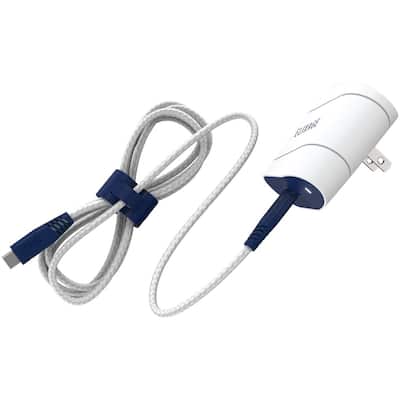Elixage - Elite 6' Power Adapter - White