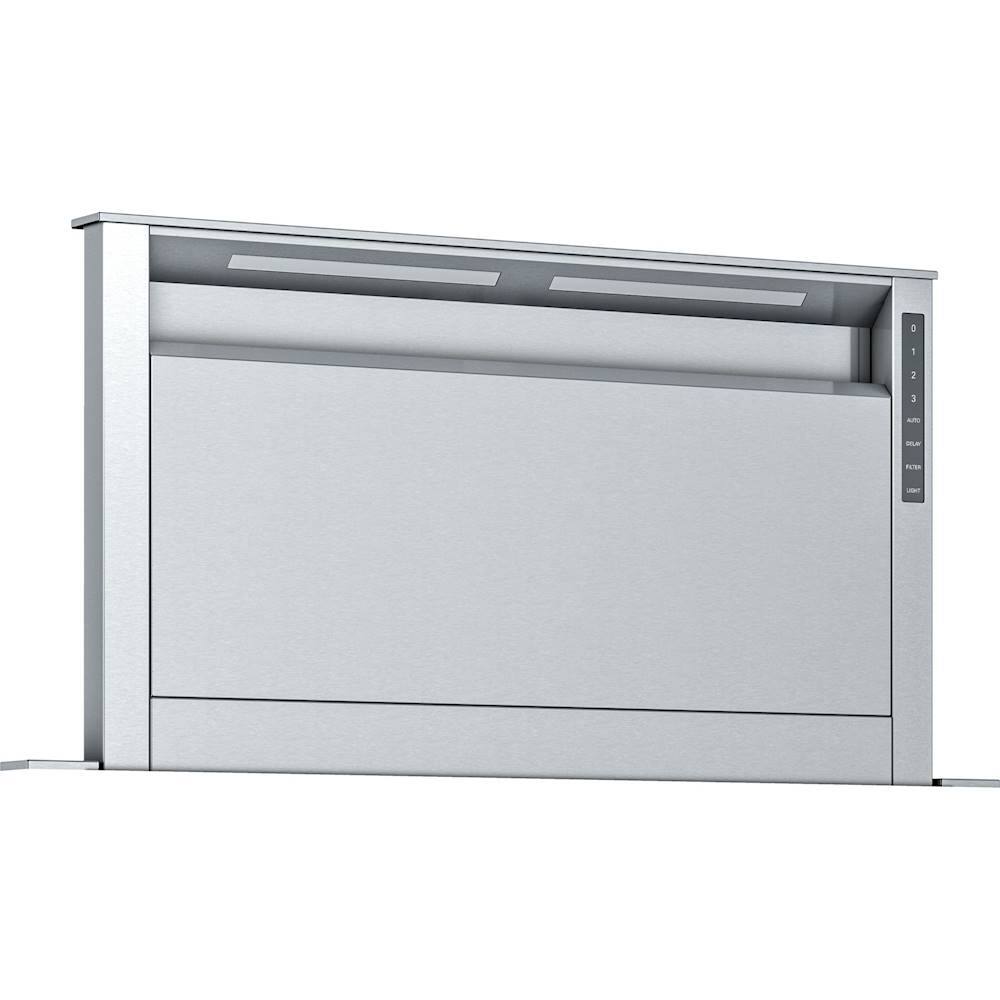 Front. Thermador - Masterpiece Series Deluxe 36" Telescopic Downdraft System - Stainless Steel.