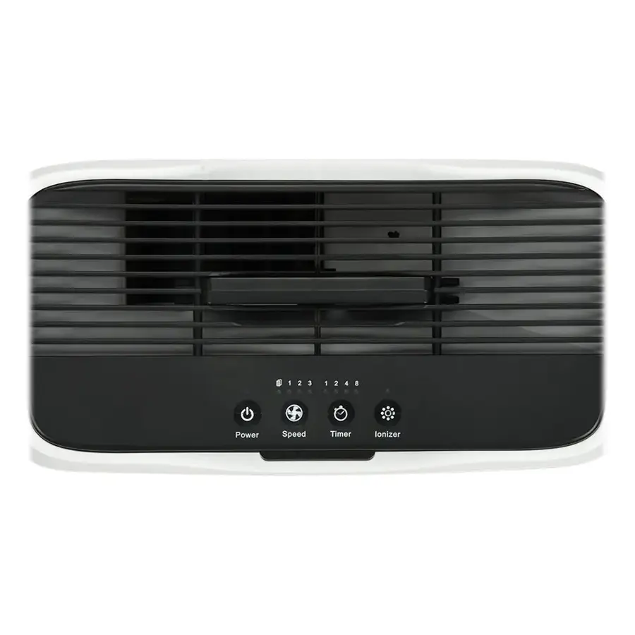 Alt View 11. GermGuardian - 18" Console Air Purifier with True HEPA Pure Filter, Ionizer and Timer for 151 Sq. Ft Rooms - White.