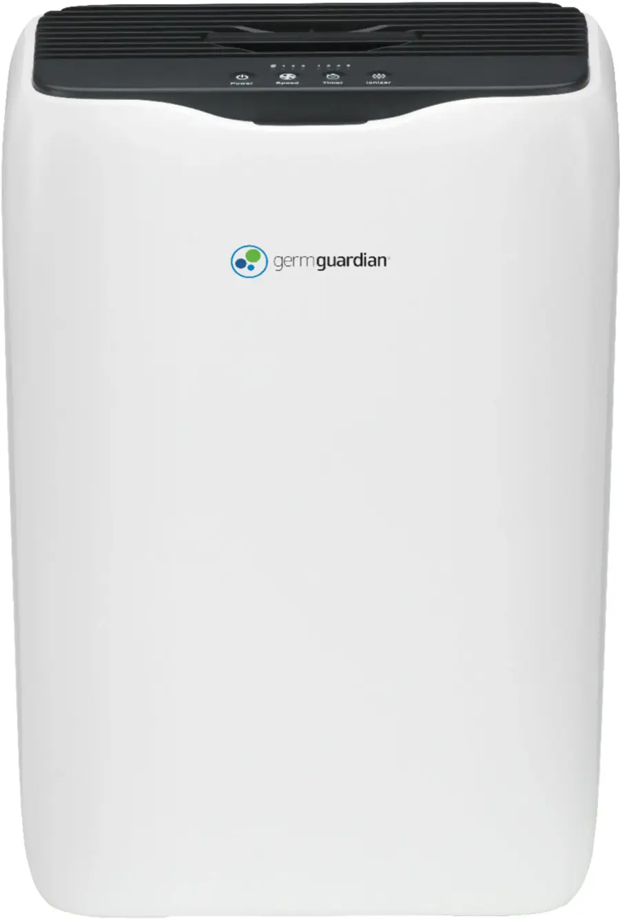 Alt View 18. GermGuardian - 18" Console Air Purifier with True HEPA Pure Filter, Ionizer and Timer for 151 Sq. Ft Rooms - White.