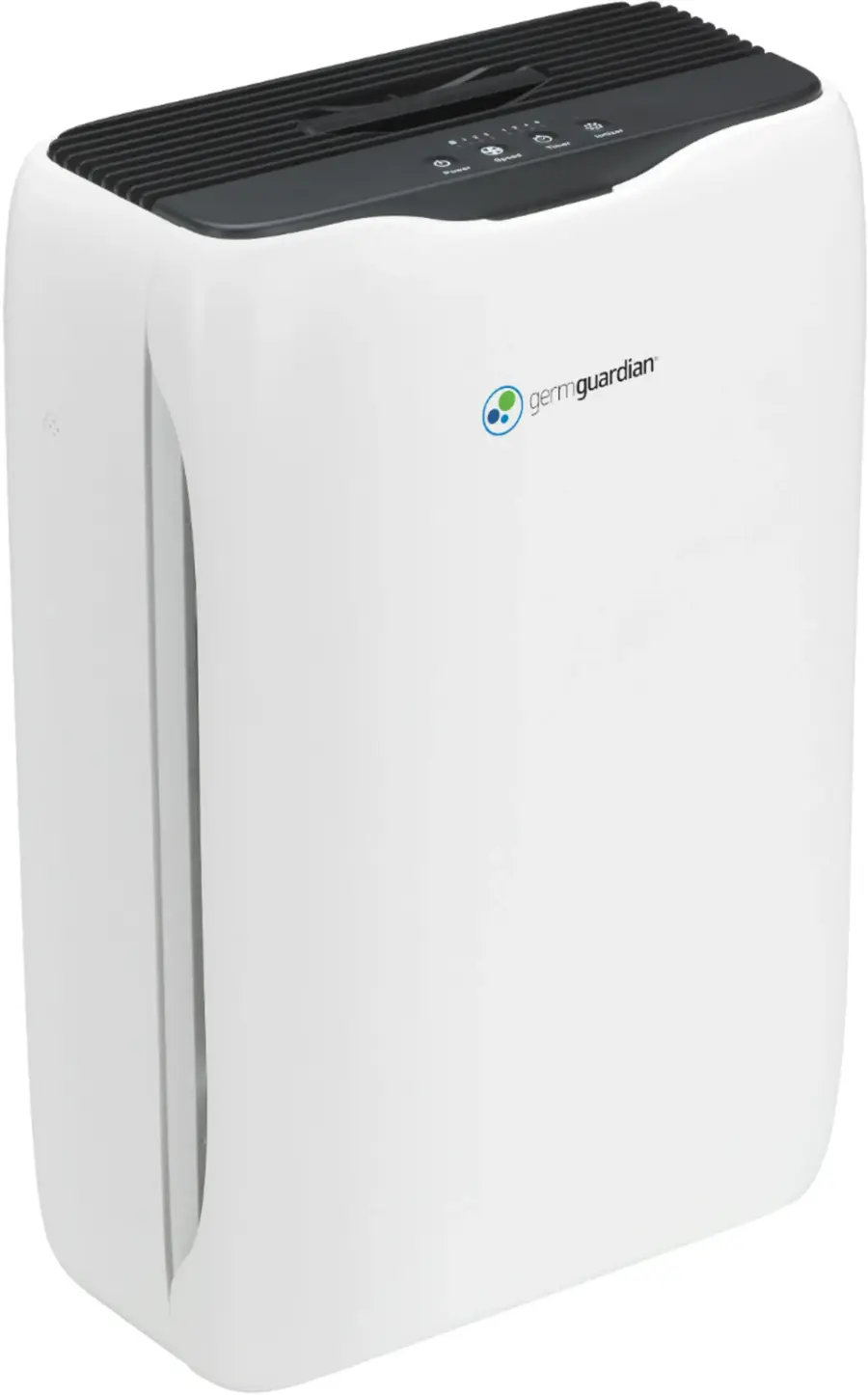 Alt View 21. GermGuardian - 18" Console Air Purifier with True HEPA Pure Filter, Ionizer and Timer for 151 Sq. Ft Rooms - White.