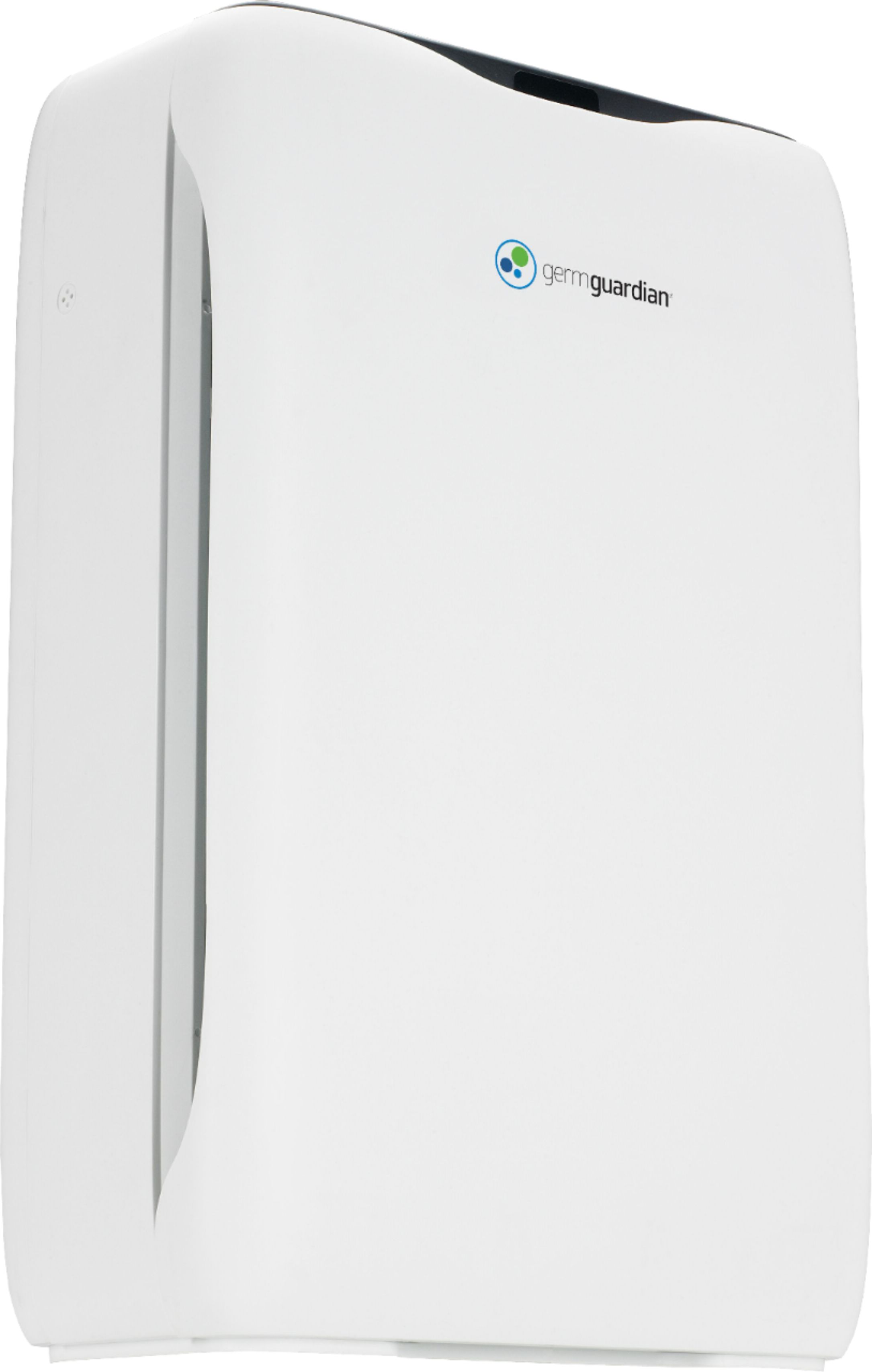 Left View: GermGuardian - Allergen and Odor Reducing Air Purifying System for 105 Sq. Ft Rooms - White
