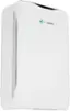 Left. GermGuardian - 18" Console Air Purifier with True HEPA Pure Filter, Ionizer and Timer for 151 Sq. Ft Rooms - White.
