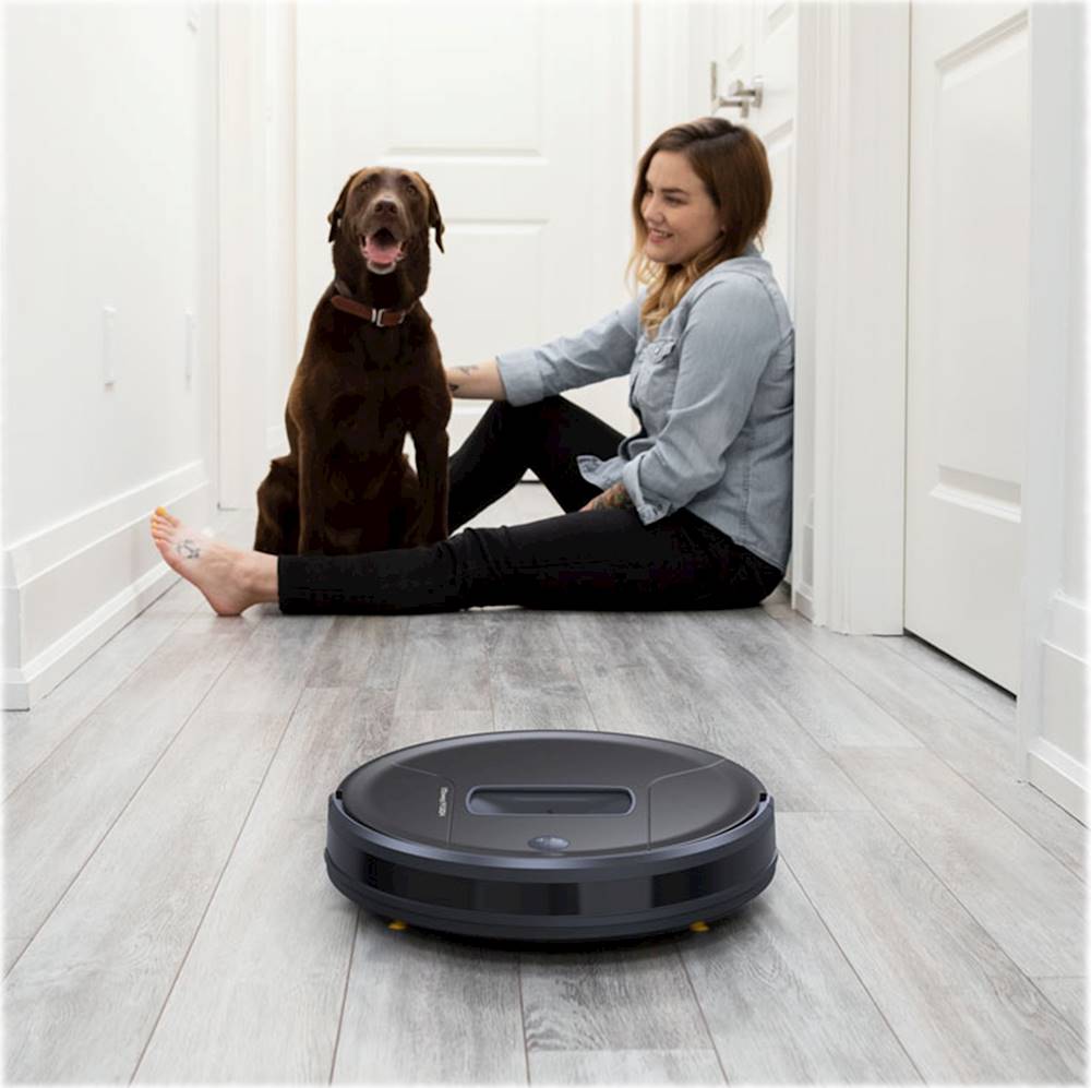Zoom in on Alt View Zoom 19. bObsweep - PetHair Vision Wi-Fi Connected Robot Vacuum - Space.