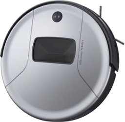 bObsweep - PetHair Vision Wi-Fi Connected Robot Vacuum - Steel - Front_Zoom