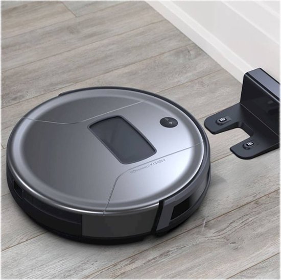 Alt View Zoom 14. bObsweep - PetHair Vision Wi-Fi Connected Robot Vacuum - Steel.