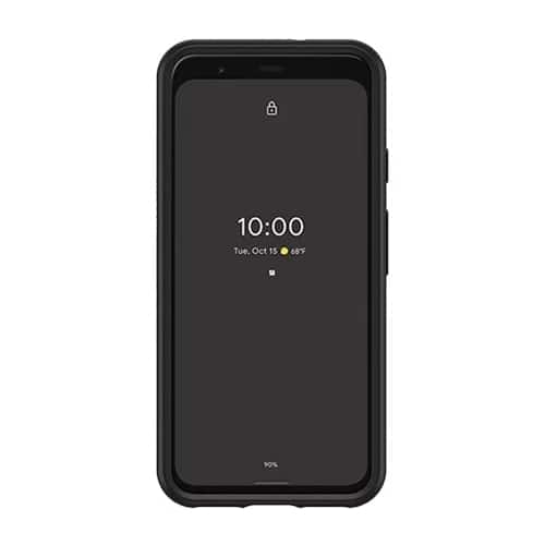Angle. OtterBox - Symmetry Series Case for Google Pixel 4 - Black.