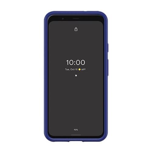 Angle. OtterBox - Symmetry Series Case for Google Pixel 4 XL - Sapphire Secret Blue.