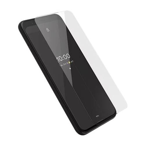Alt View 11. OtterBox - Amplify Series Alumino-Silicate Glass Screen Protector for Google Pixel 4 - Clear.