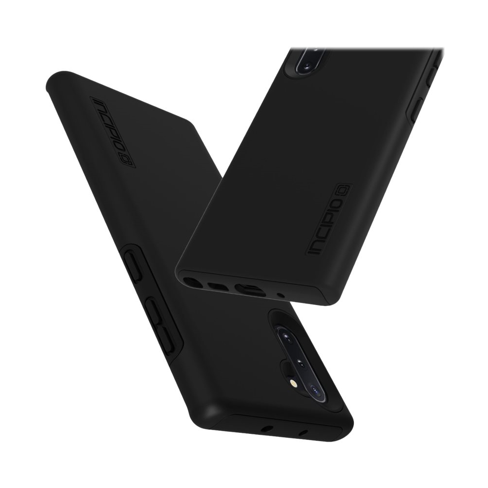 Angle View: Incipio - DualPro Case for Samsung Galaxy Note10 - Black