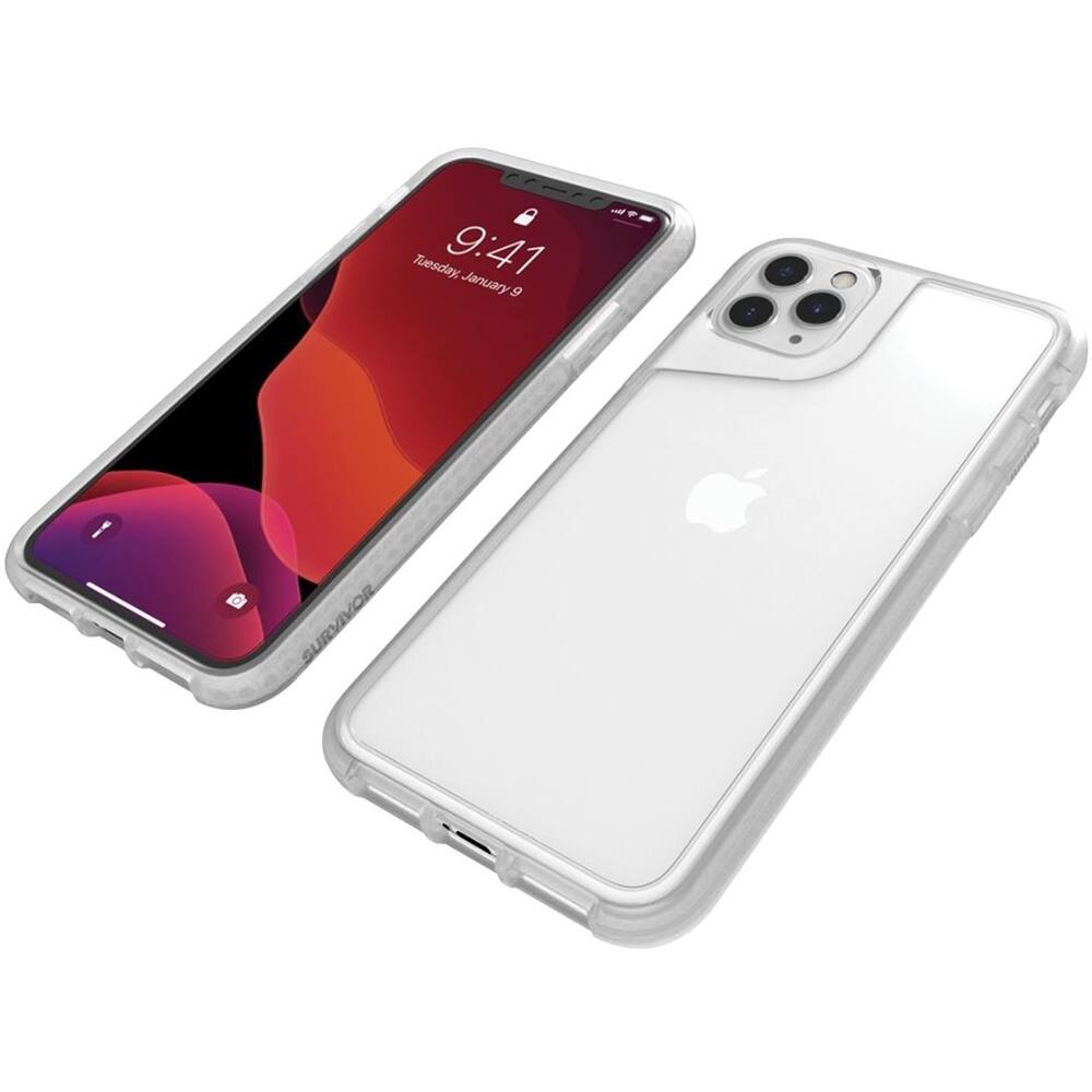 Alt View 12. Survivor - Strong Case for Apple® iPhone® 11 Pro Max - Clear.