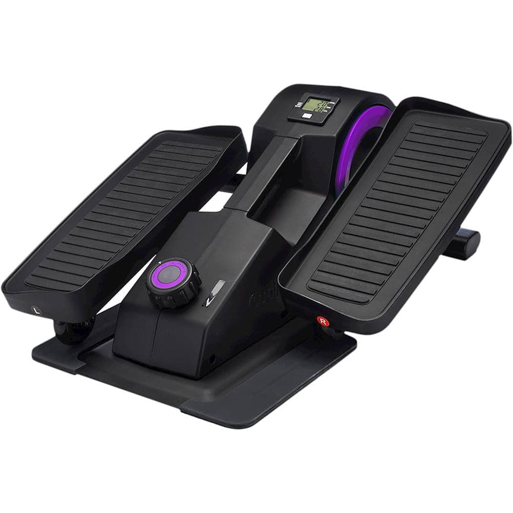 Angle. Cubii - Jr. Elliptical Machine - Purple.