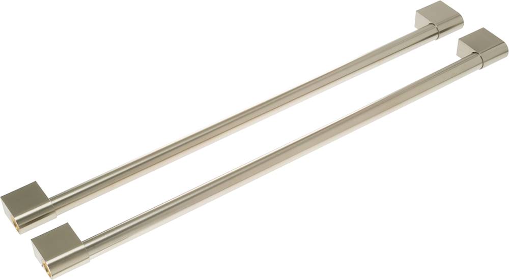 Angle View: Handle Kit for Select Café French Door Refrigerators - Brushed Stainless Steel