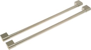 Statement Handle Kit for Select Monogram Side-by-Side Refrigerators - Silver - Angle_Zoom