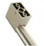 Alt View 13. Monogram - Statement Handle Kit for Select Monogram Side-by-Side Refrigerators - Silver.