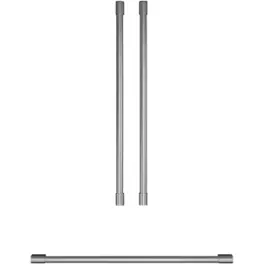 Statement Handle Kit for Select Monogram French Door Refrigerators - Silver