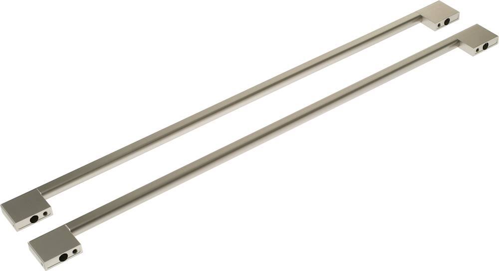 Alt View 11. Monogram - Minimalist Handle Kit for Select Monogram Side-by-Side Refrigerators - Silver.