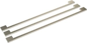 Minimalist Handle Kit for Select Monogram French Door Refrigerators - Silver - Angle_Zoom