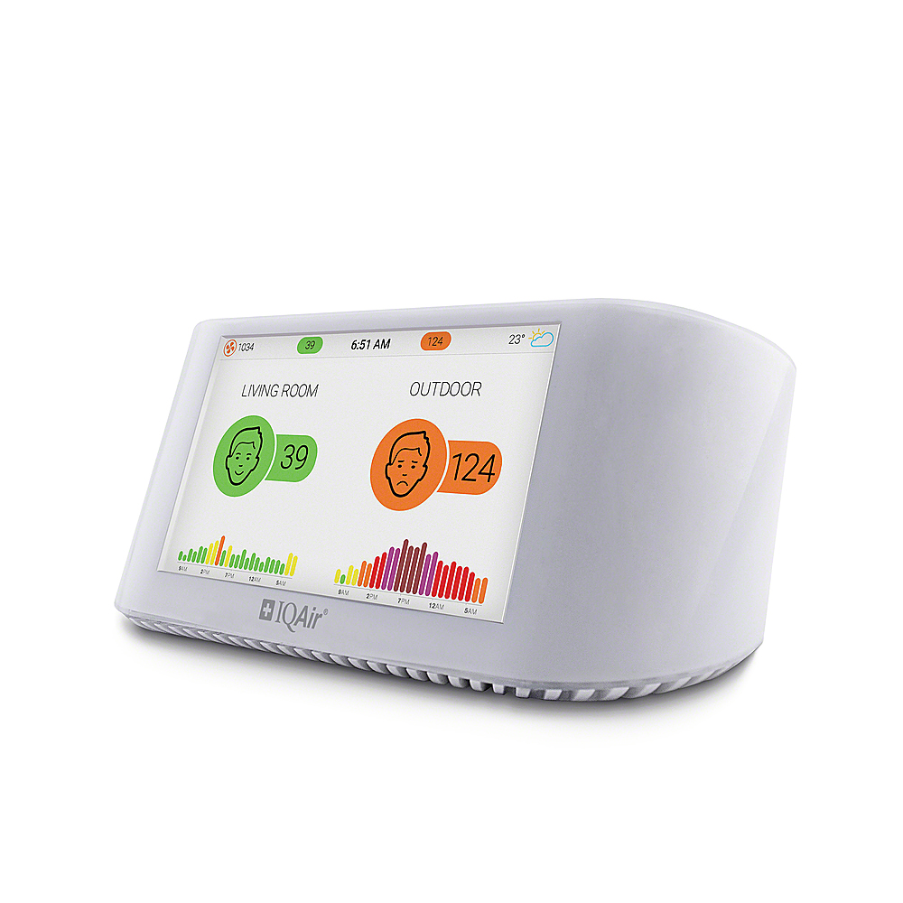 IQAir AirVisual Air Quality Monitor Bundle, Swiss-Designed Indoor & Outdoor  Sensors, Professional Grade Real-Time Air Quality Tracking