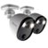 Front Zoom. Swann - Indoor/Outdoor 1080p Wi-Fi Wired Spotlight Surveillance Camera (2-Pack) - White.