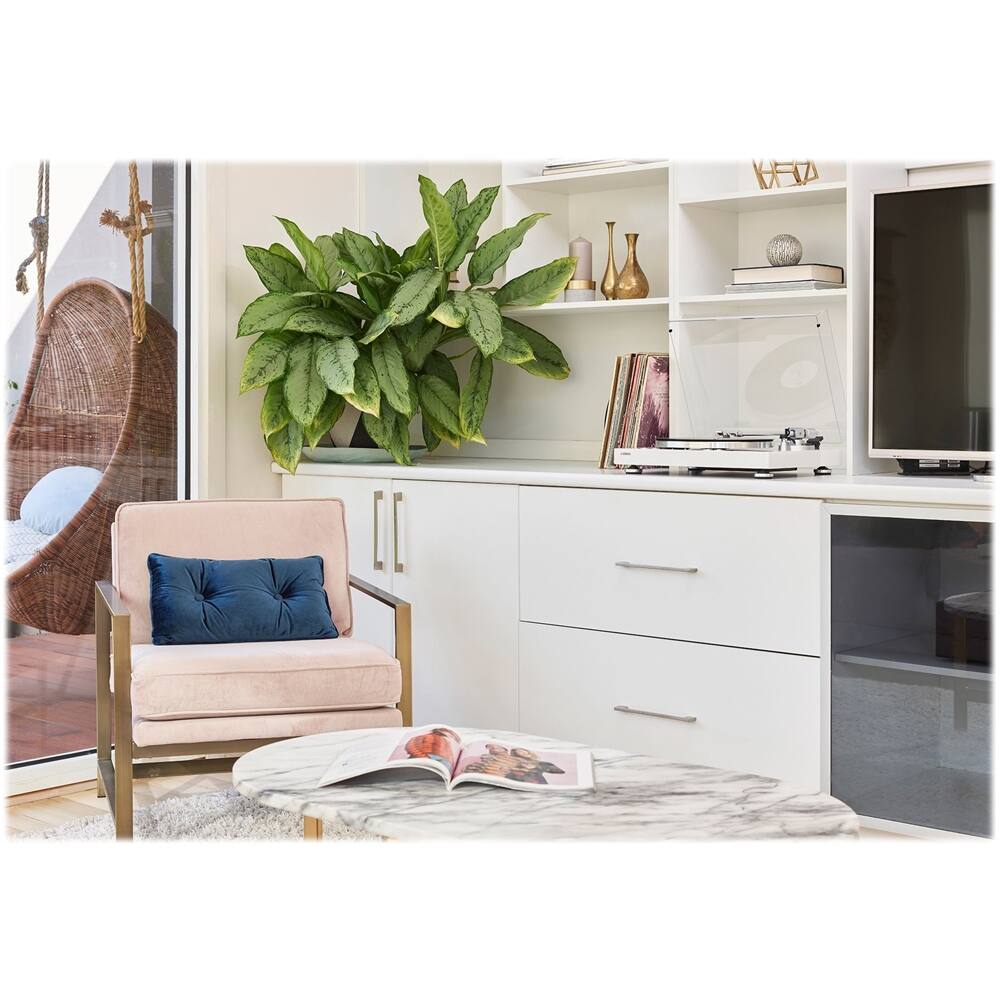 Alt View 13. Yamaha - MusicCast Bluetooth Stereo Turntable - White.