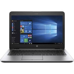 HP - EliteBook 14" Refurbished Laptop - Intel Core i5 - 8GB Memory - 180GB Solid State Drive - Silver - Front_Zoom