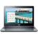 Front. Acer - 11.6" Chromebook - Intel Celeron - 4GB Memory - 16GB Solid State Drive - Pre-Owned - Black.