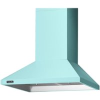 Viking - 3 Series 36" Convertible Range Hood - Bywater Blue - Front_Zoom