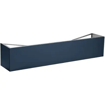 Front. Viking - Duct Cover for Professional 5 Series VCWH56048SB and VWH560481SB - Slate Blue.