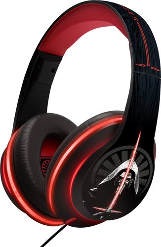 iHome - Star Wars Wired Over-the-Ear Headphones - Black And Red was $24.99 now $13.99 (44.0% off)