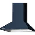Viking 3 Series - 30 inches - Externally Vented & Recirculating - Wall Range Hood - Slate Blue
