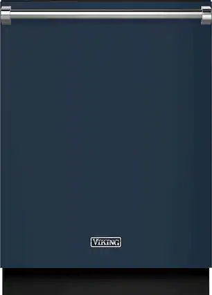 Front. Viking - Professional Dishwasher Door Panel Kit for Viking FDWU524 Dishwasher - Slate Blue.