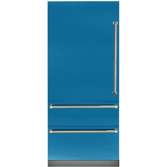 Viking – Professional 7 Series 20 Cu. Ft. Bottom-Freezer Built-In Refrigerator – Alluvial Blue