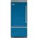 Front. Viking - Professional 5 Series Quiet Cool 20.4 Cu. Ft. Bottom-Freezer Built-In Refrigerator - Alluvial Blue.