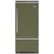Front Zoom. Viking - Professional 5 Series Quiet Cool 20.4 Cu. Ft. Bottom-Freezer Built-In Refrigerator - Cypress green.