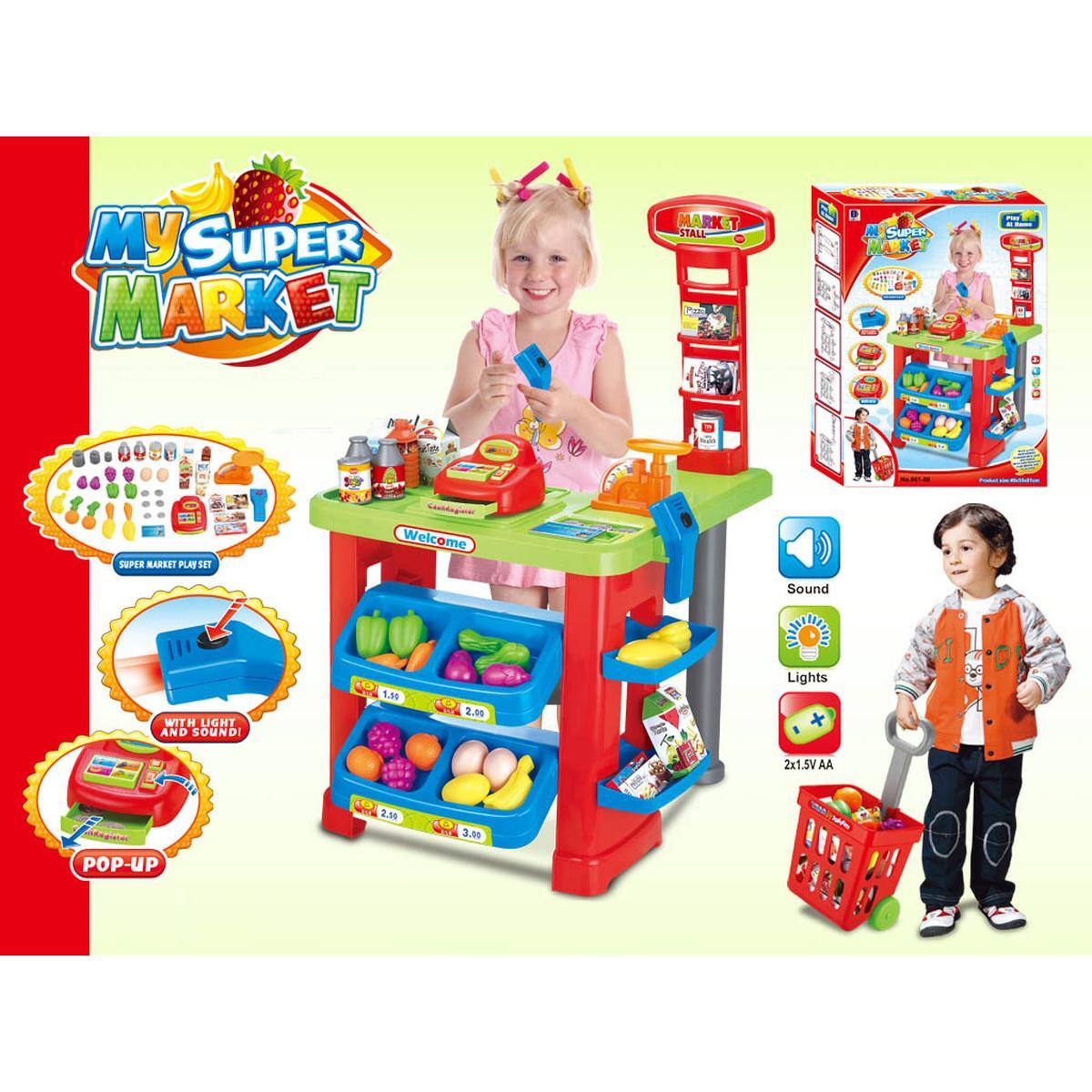 My Super Market

Super Market Play Set

Welcome

With Light and Sound

POP-UP

Sound

Lights

2x1.5V AA

1.10

2.89

2.50

3.09