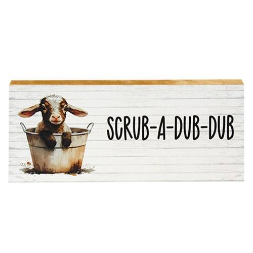 BreeBe - Scrub-A-Dub-Dub Baby Goat Block - Multi