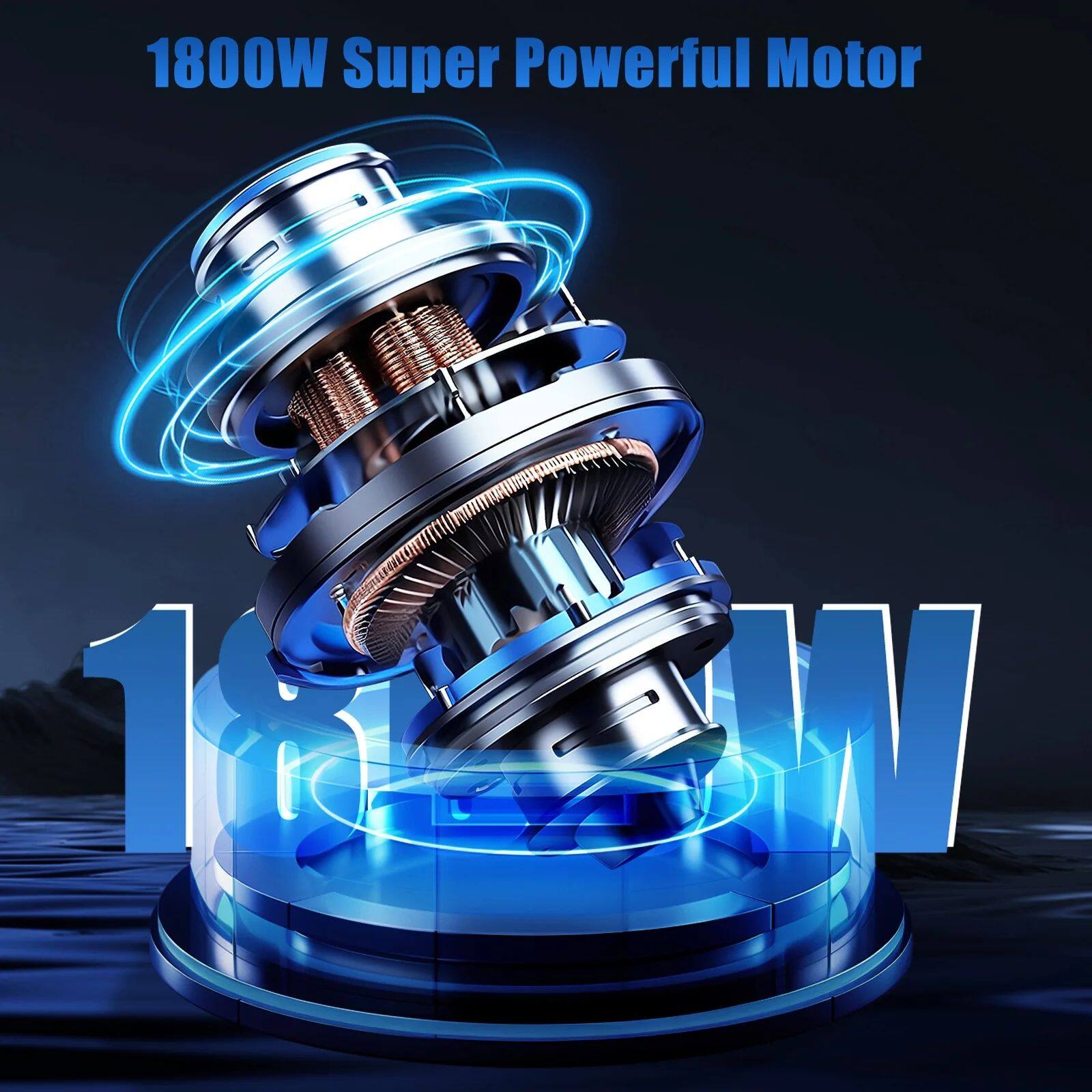 1800W Super Powerful Motor 11 W