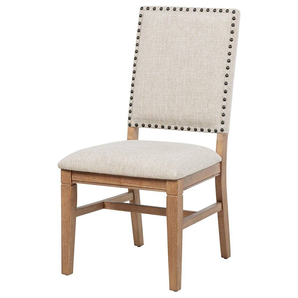Alt View 4. Coaster Co. of America - Middleton Upholstered Dining Side Chair Beige (Set of 2) - Brown.