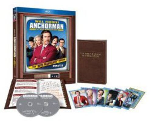 Front. Anchorman: The Legend of Ron Burgundy - BLU-RAY.